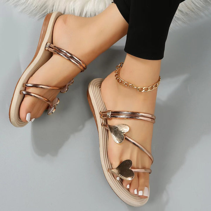 Heart Shaped Sandals