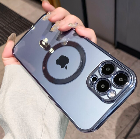 Clear Magnetic Case For iPhones