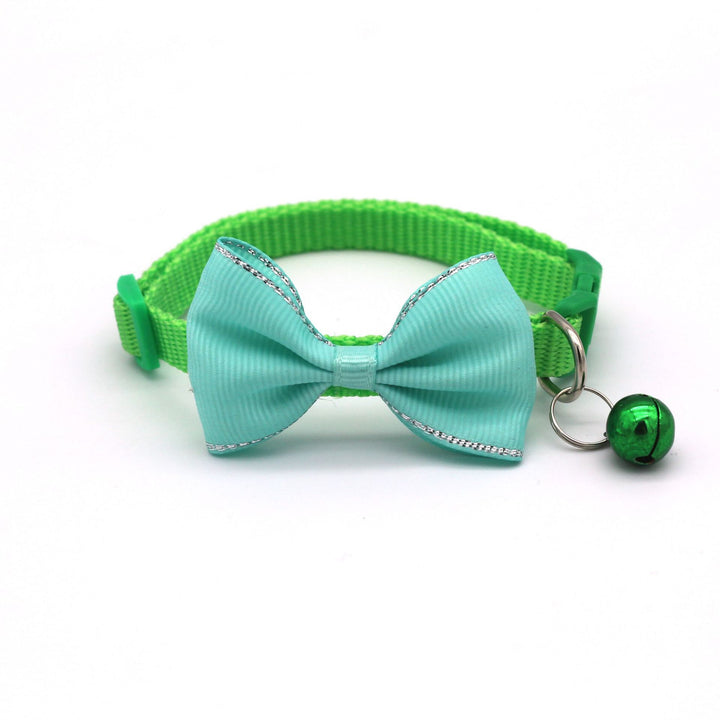 Bow Tie & Bell Pet Collar