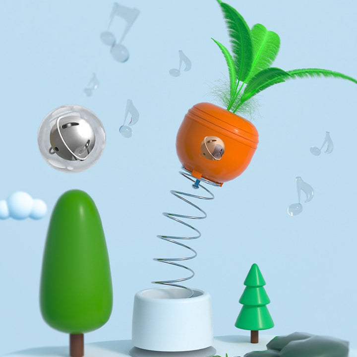 Carrot Cat Play Toy