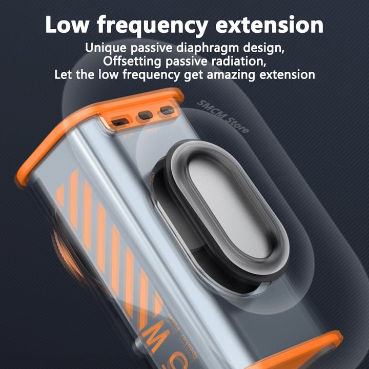 Wireless Bluetooth Speaker w/ Sound Light Rhythm Subwoofer