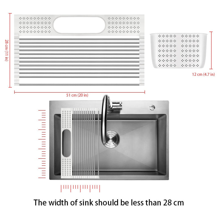 Sink Dry Roller Rack