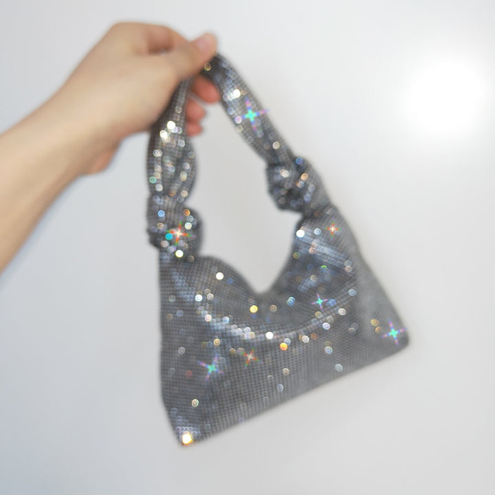 Rhinestone Bucket Purse