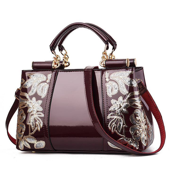 Sequin Embroidery Handbag