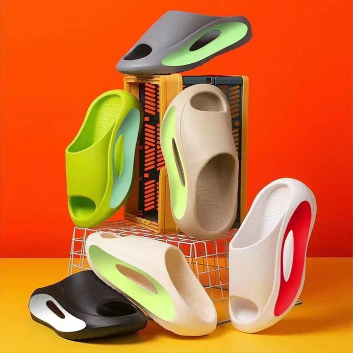 Unisex Peep Toe Slippers