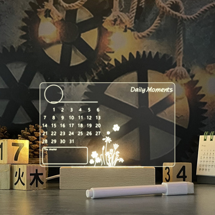 LED Light Up Note Board