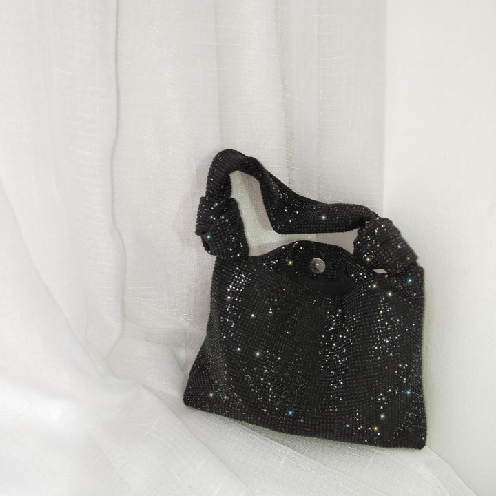 Rhinestone Bucket Purse