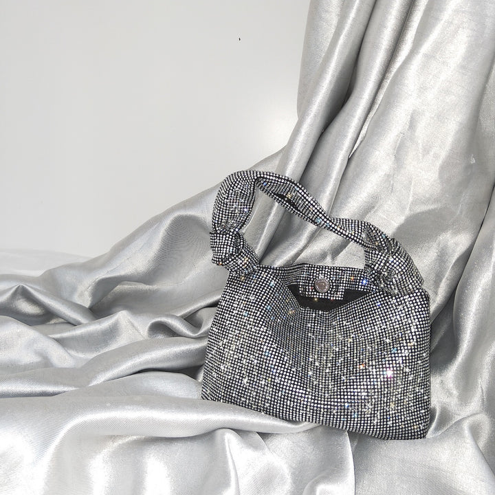 Rhinestone Bucket Purse