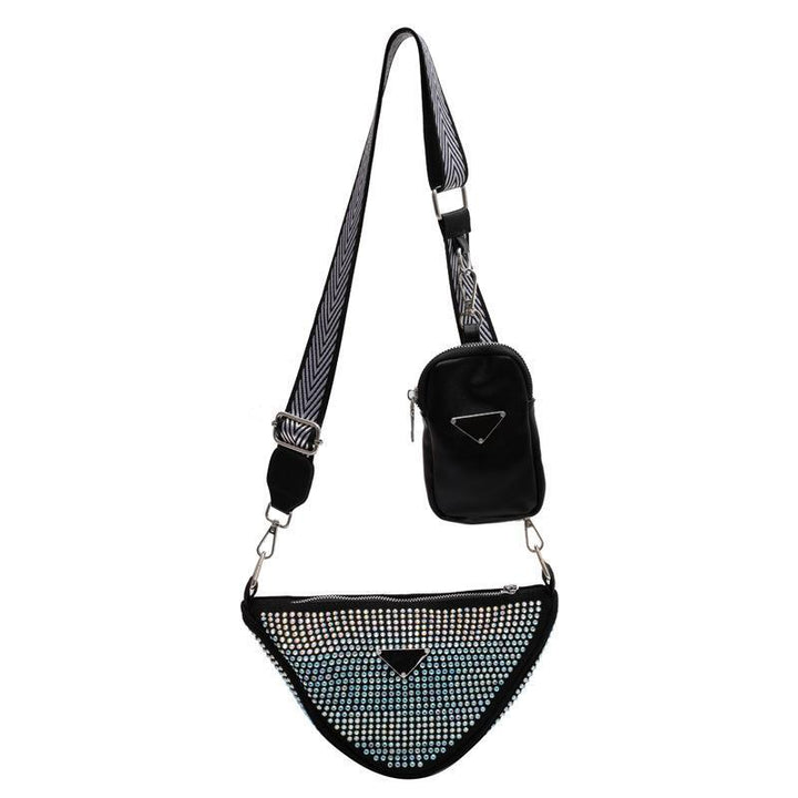 Rhinestone Triangle Bag