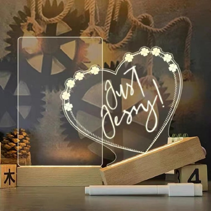 LED Light Up Note Board