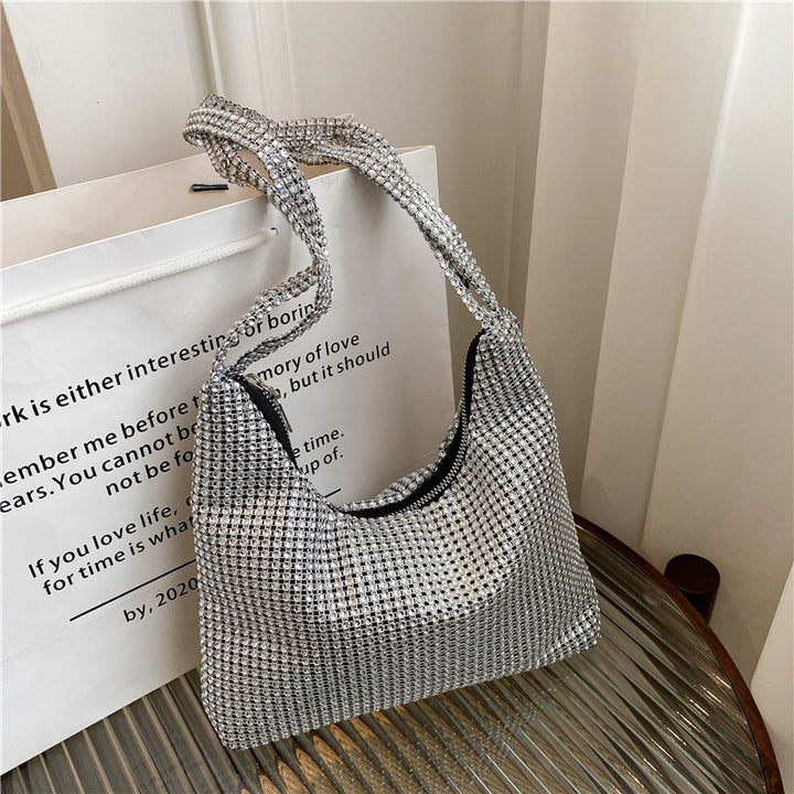 Rhinestone Shoulder Pocketbook