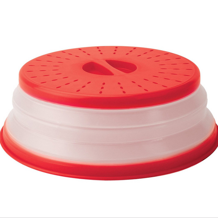 Collapsible Microwave Food Cover
