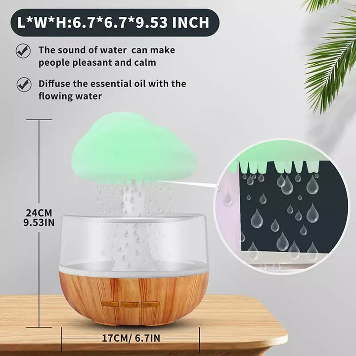 2-in-1 Desk Rain Cloud Humidifier