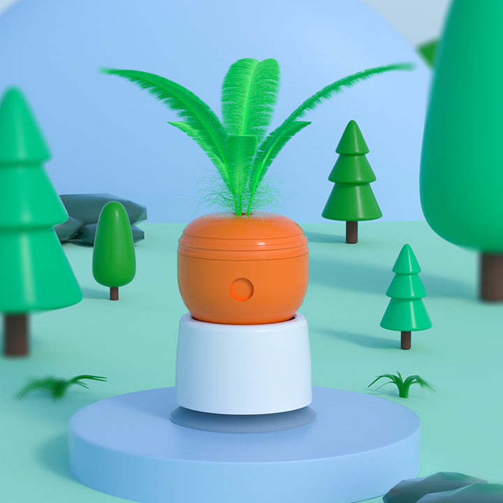 Carrot Cat Play Toy