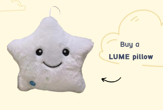 LED LUME Light Up Pillow