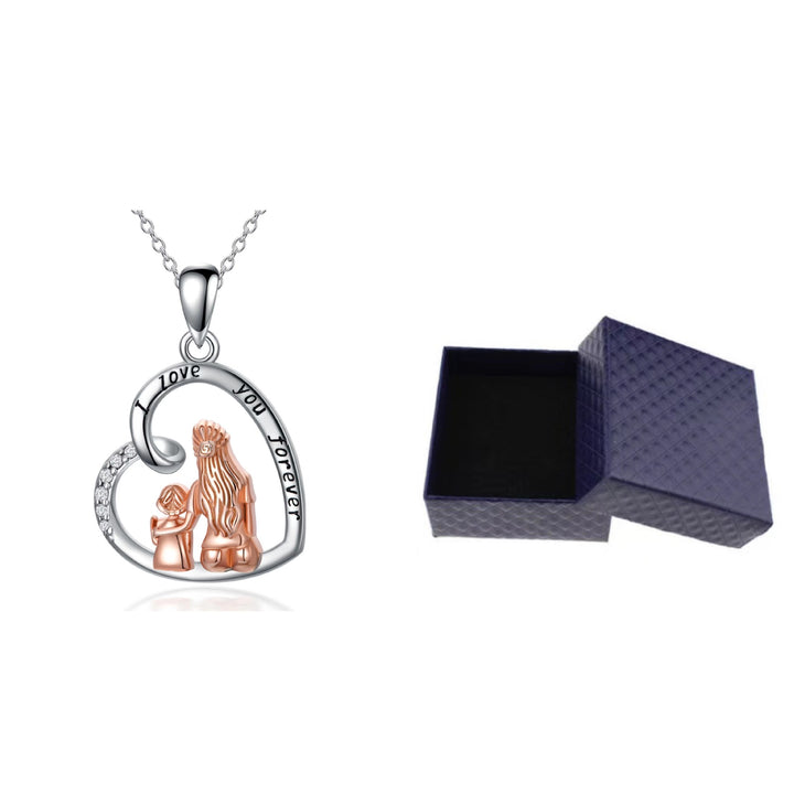 Heart Shaped "I Love You Forever" Necklace