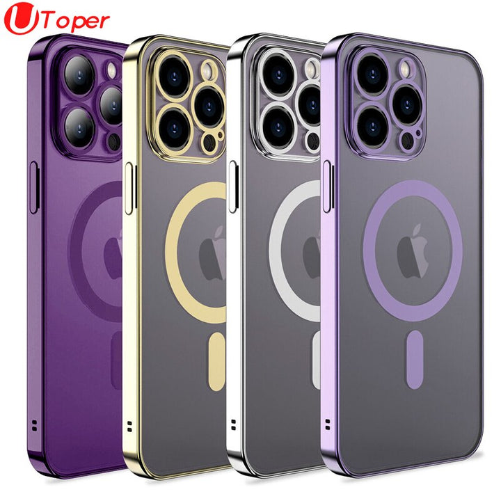 Clear Magnetic Case For iPhones