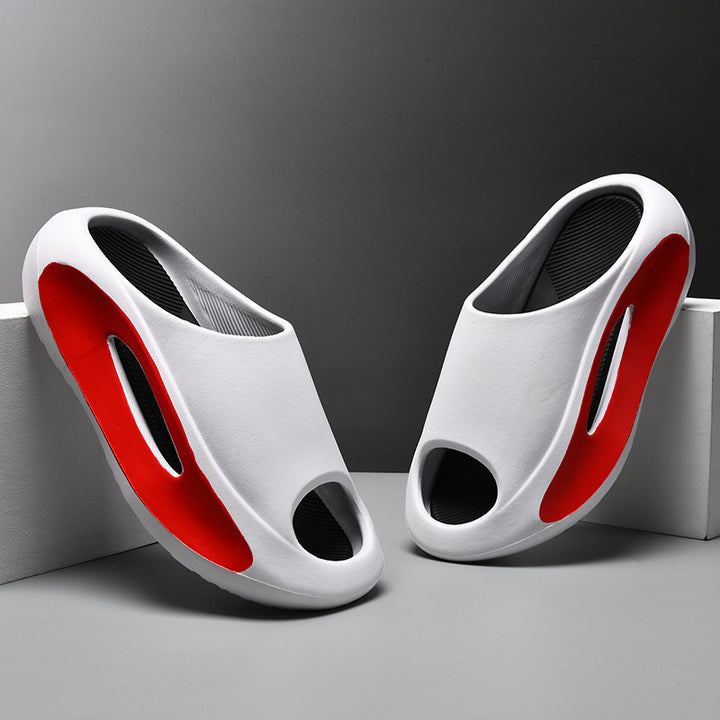 Unisex Peep Toe Slippers