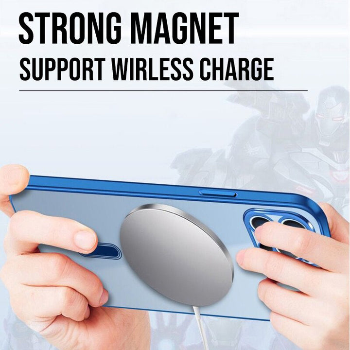 Clear Magnetic Case For iPhones