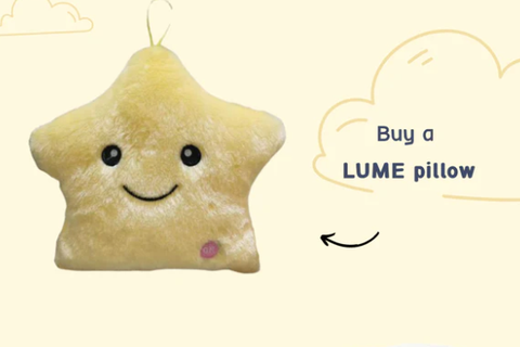 LED LUME Light Up Pillow