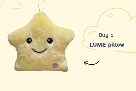LED LUME Light Up Pillow