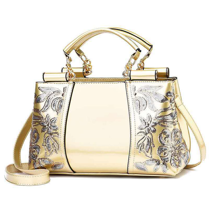 Sequin Embroidery Handbag