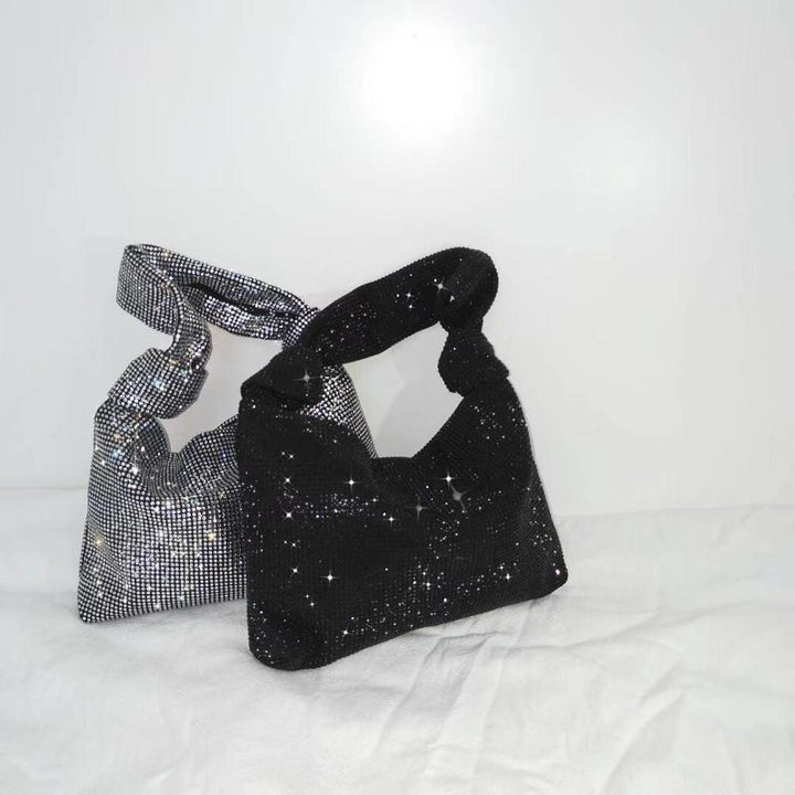 Rhinestone Bucket Purse