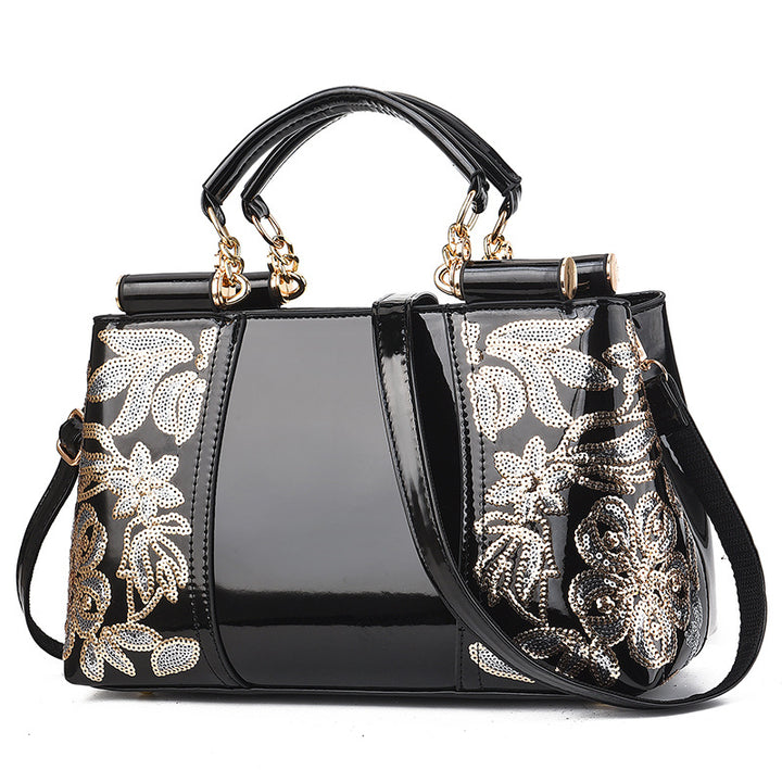 Sequin Embroidery Handbag