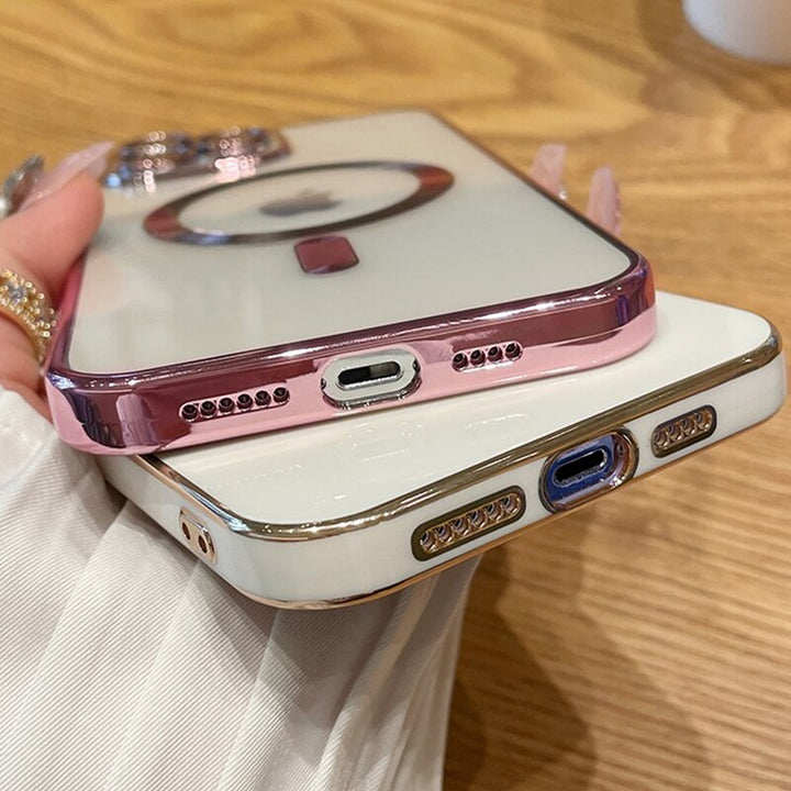 Clear Magnetic Case For iPhones