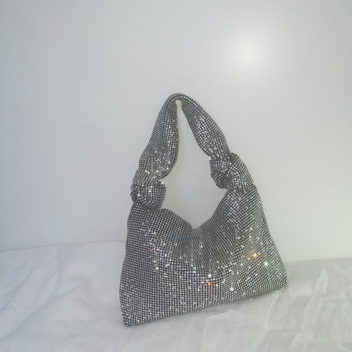 Rhinestone Bucket Purse