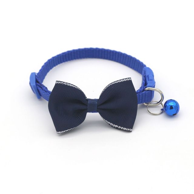 Bow Tie & Bell Pet Collar