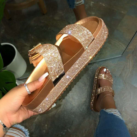 Rhinestone Sandal