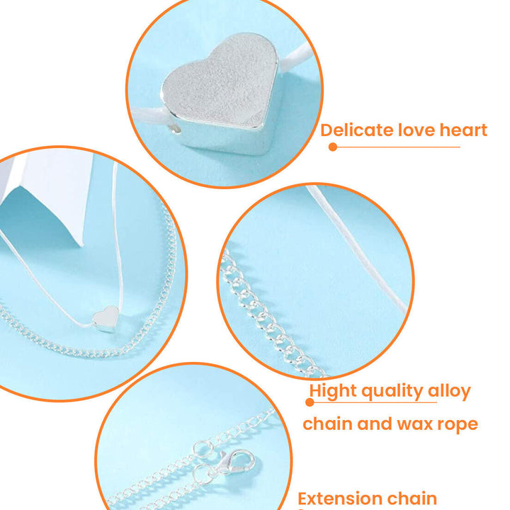 Women's Heart Ankle Bracelet