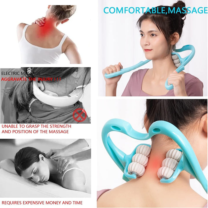 Manual Neck and Shoulder Massage Roller