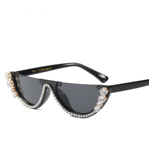 Pearl rhinestone sunglasses