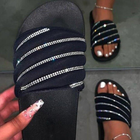 Explosion Rhinestone Sandals