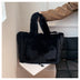 Winter Bags Chain Plush Handbag Totes Women Shoulder Bag