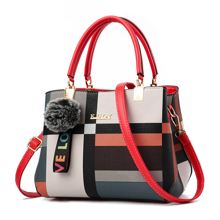 Women's Style Block Handbag