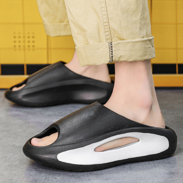 Unisex Peep Toe Slippers