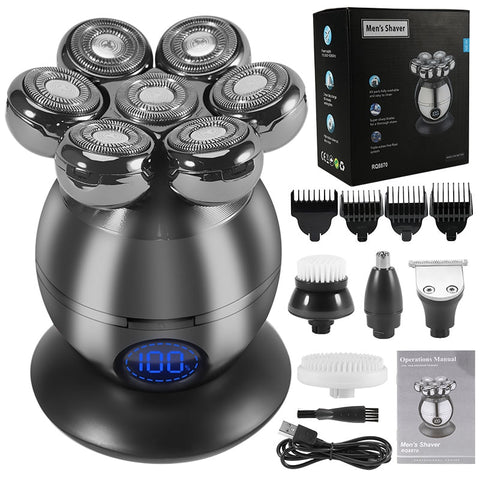 Men's Grooming Kit Wet/Dry Electric Shaver