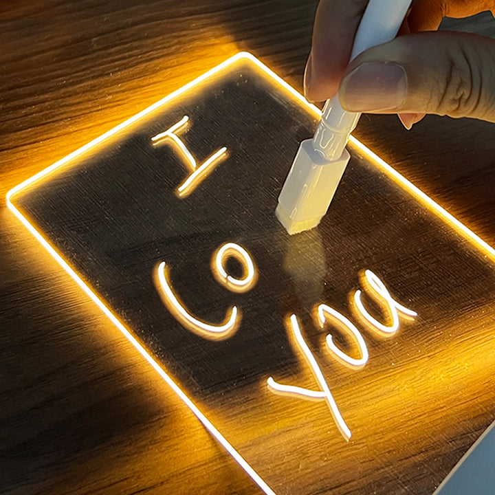 LED Light Up Note Board