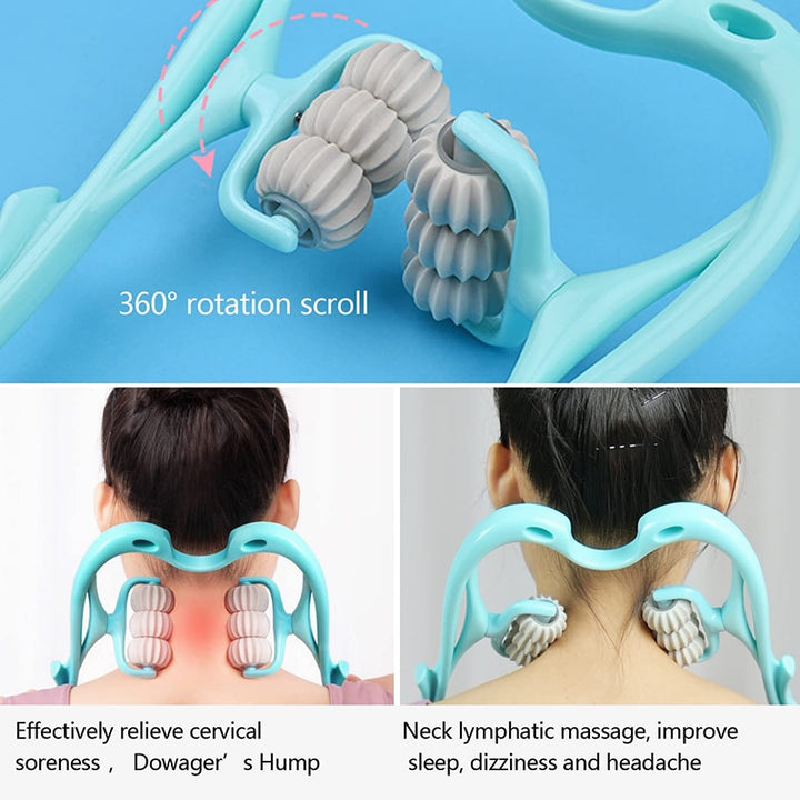 Manual Neck and Shoulder Massage Roller