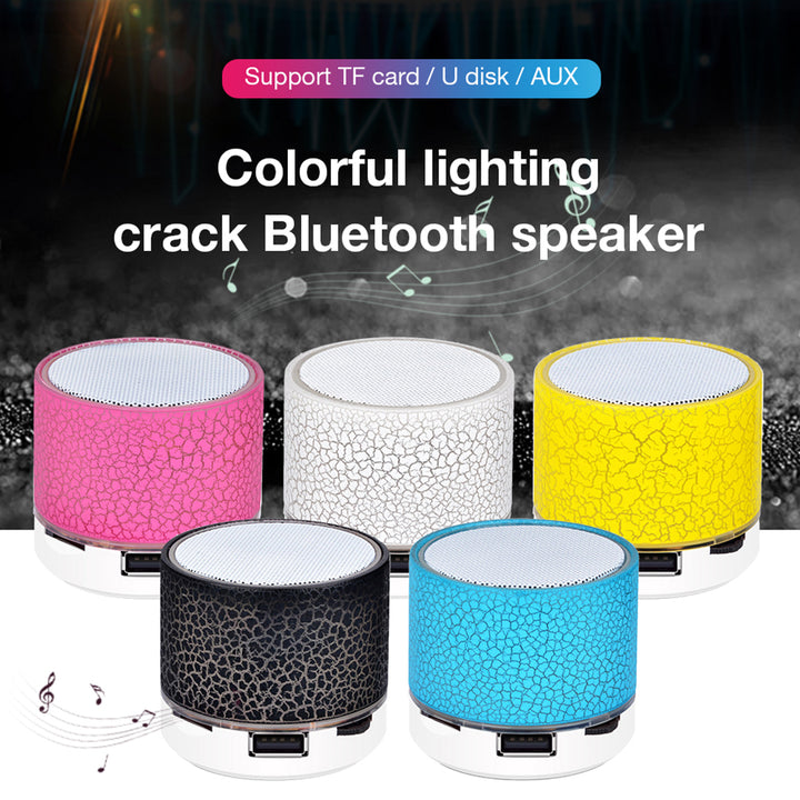 Crackled Bluetooth Wireless Subwoofer