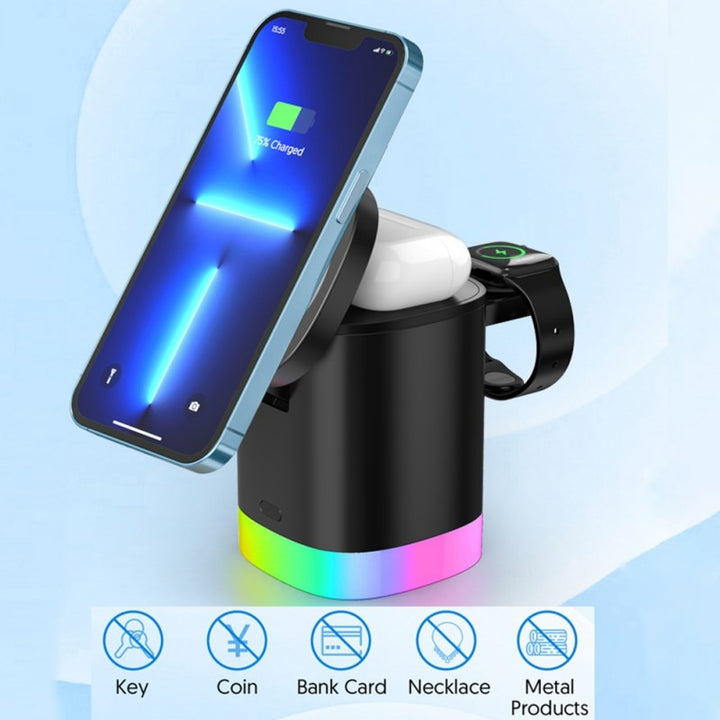 3 In 1 Magnetic Wireless Fast Charger