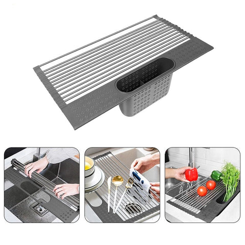 Sink Dry Roller Rack