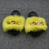 Furry Slides w/ Link Chain