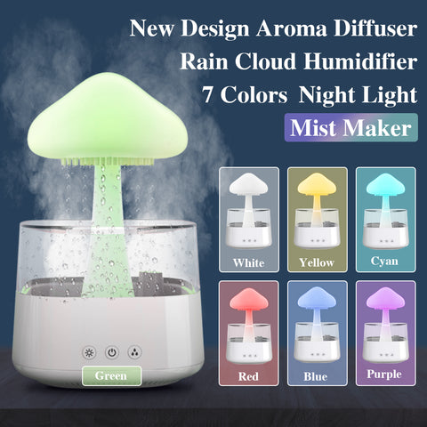 2-in-1 Desk Rain Cloud Humidifier