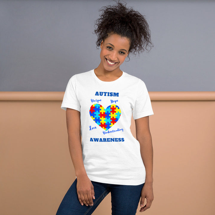 Autism Awareness Heart T-Shirt